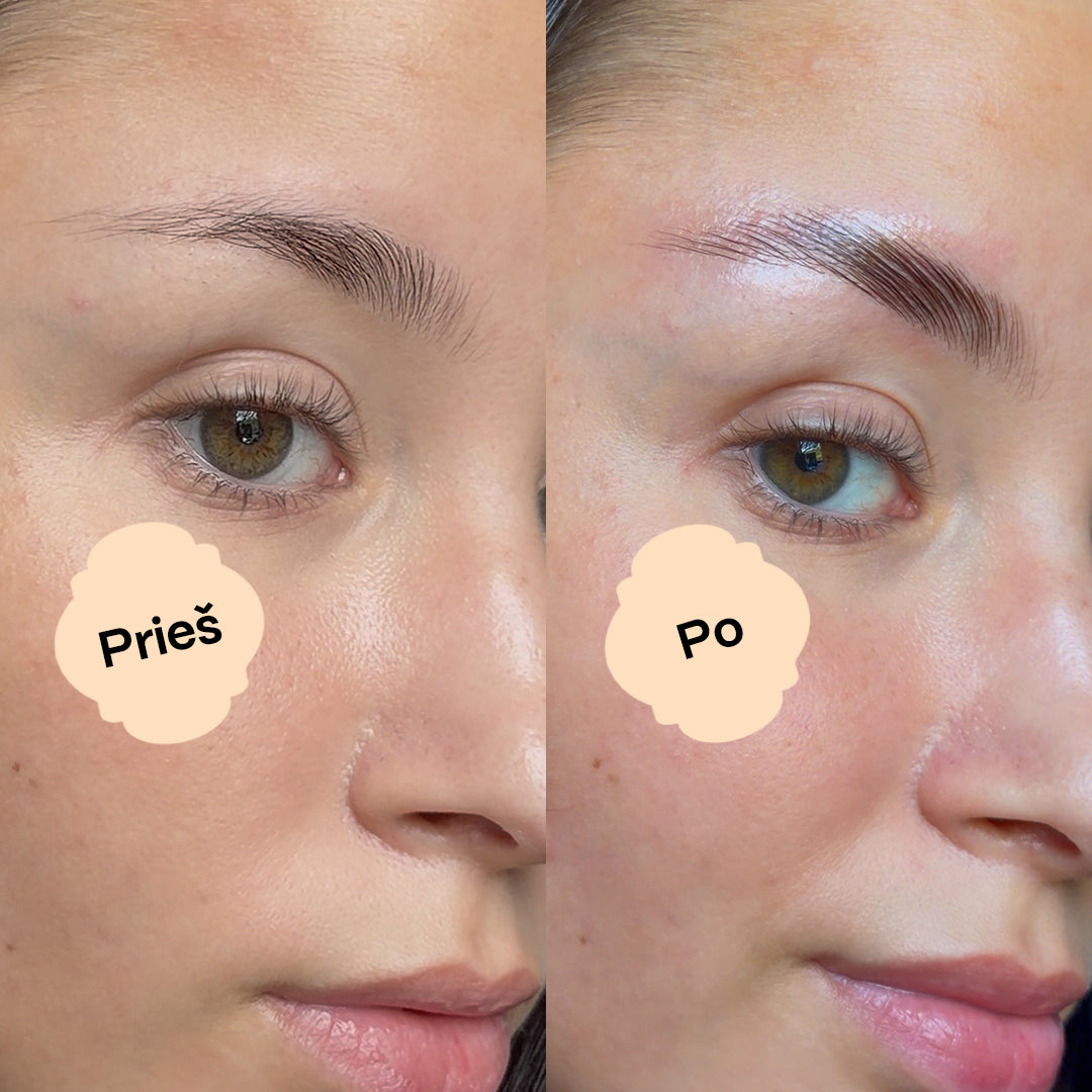 Atkuriamasis antakių laminavimo rinkinys, Didier Lab