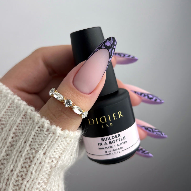 "Didier Lab" Builder Gel in a bottle, Pink Mask, 15ml