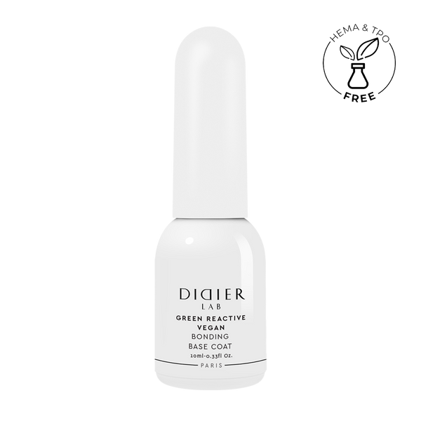 "Didier Lab" veganiška nagų lako bazė "Green reactive Bonding Base Coat", 10ml