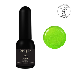 "Didier Lab" gelinis lakas "Brillant" NEON, No1, 8ml