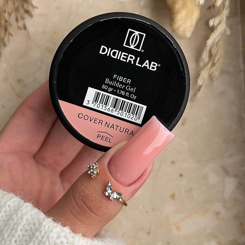 Fiber Builder Gel Didier Lab, Cover natural, 50g