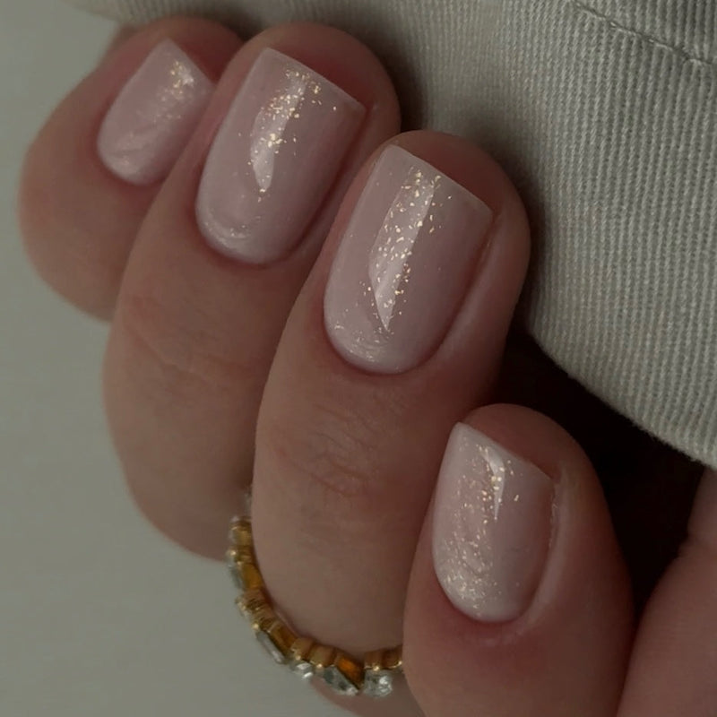 Top Coat No Wipe Glitter Gold, Didier Lab