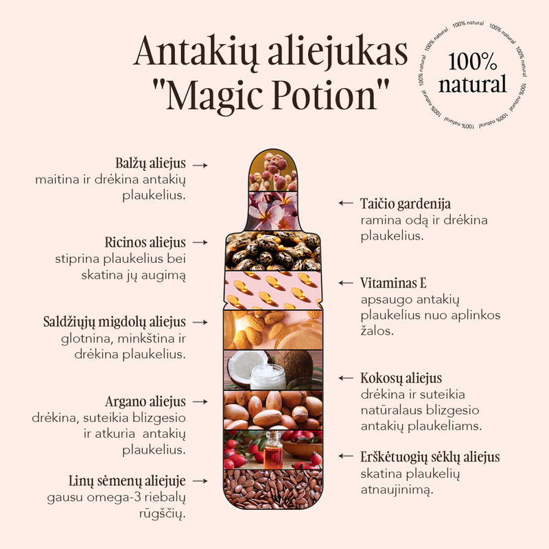 "Didier Lab Esthétique" Antakių aliejukas "Magic Potion"