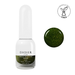 "Didier Lab" veganiškas nagų lakas "Green reactive", royal, 10ml