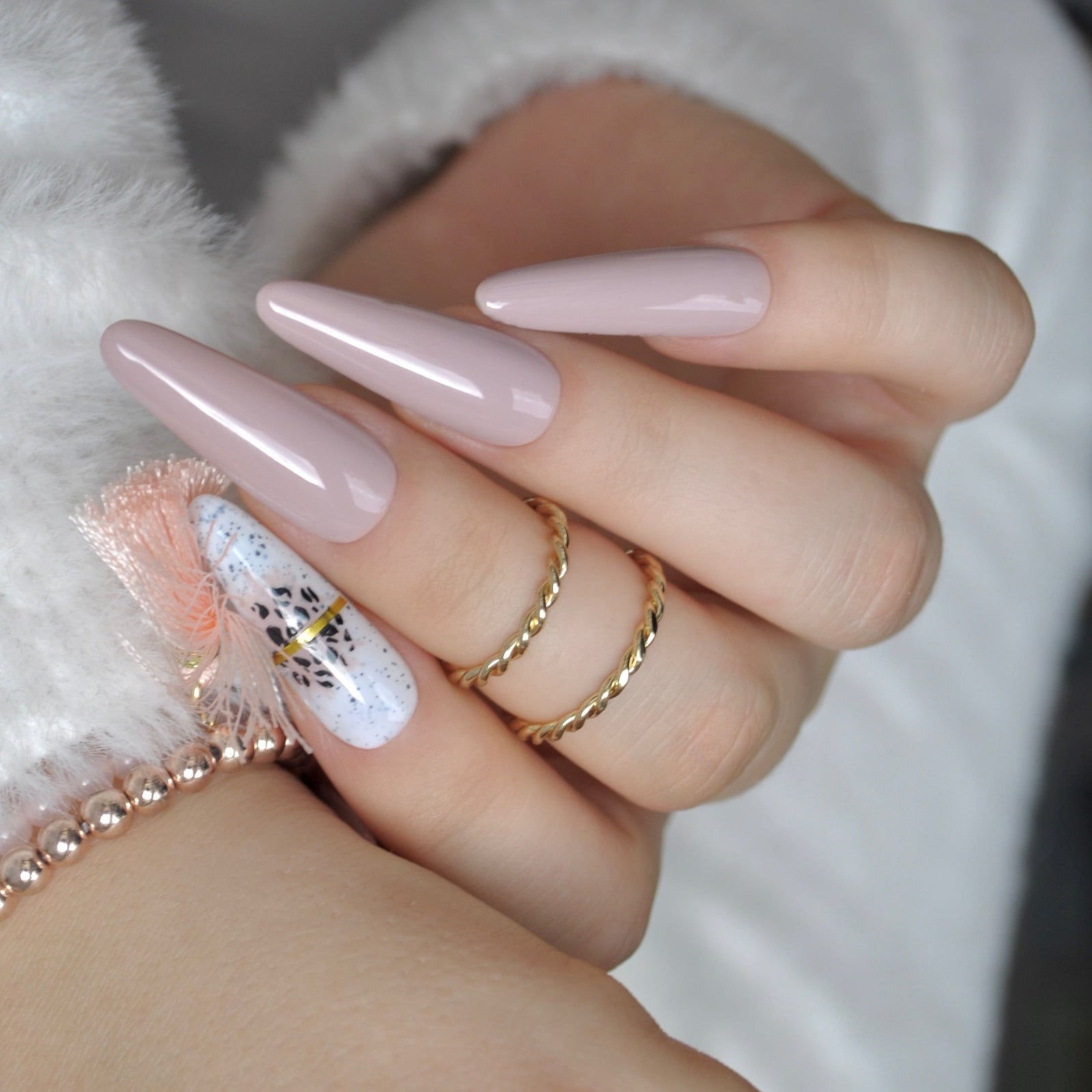 Nyuubara　lical 「träumeline」「empsea」 GEL POLISH STUDIOS, Palm French, 8ML– Didier Lab LT