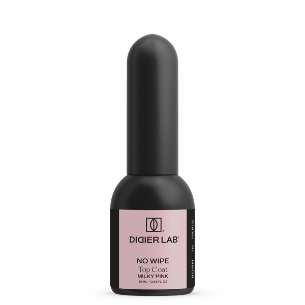 Top Coat No Wipe Milky Pink, Didier Lab