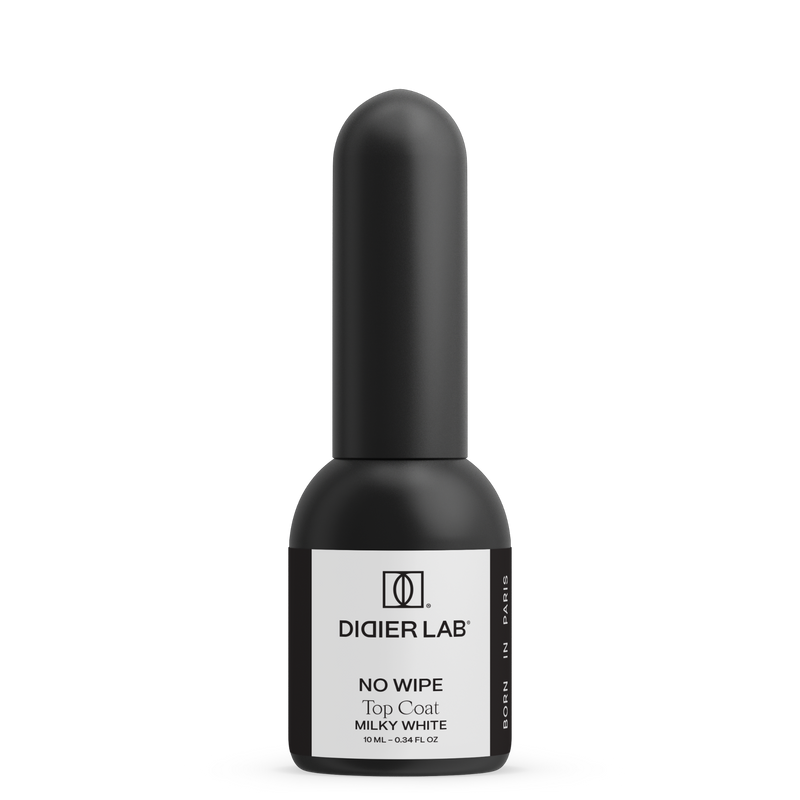 Top Coat No Wipe Milky White, Didier Lab
