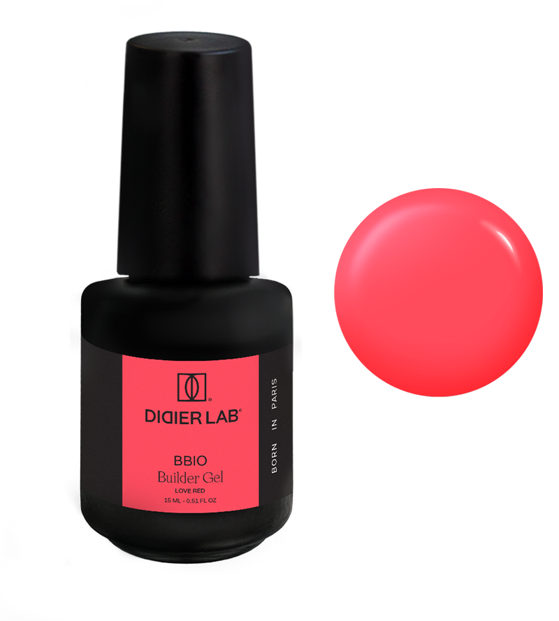 Builder Gel BBIO, Love Red, Didier Lab