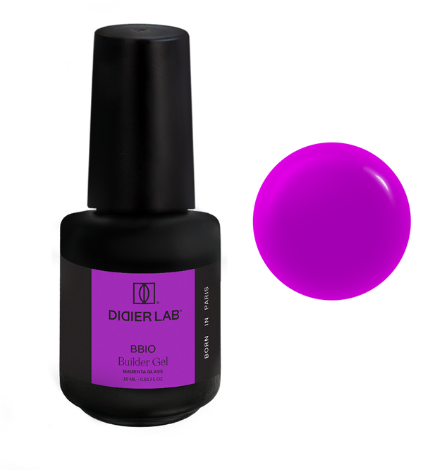 Builder Gel BBIO, Magenta Glass, Didier Lab