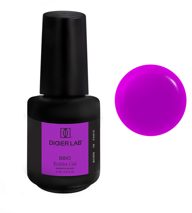 Builder Gel BBIO, Magenta Glass, Didier Lab