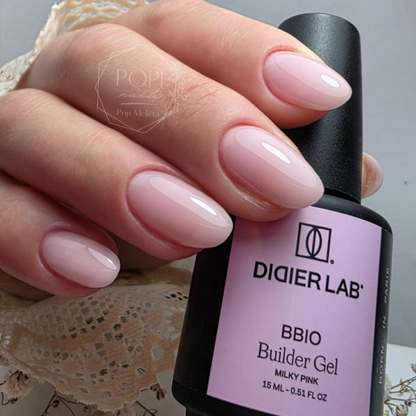 Builder Gel BBIO, Milky Pink, Didier Lab