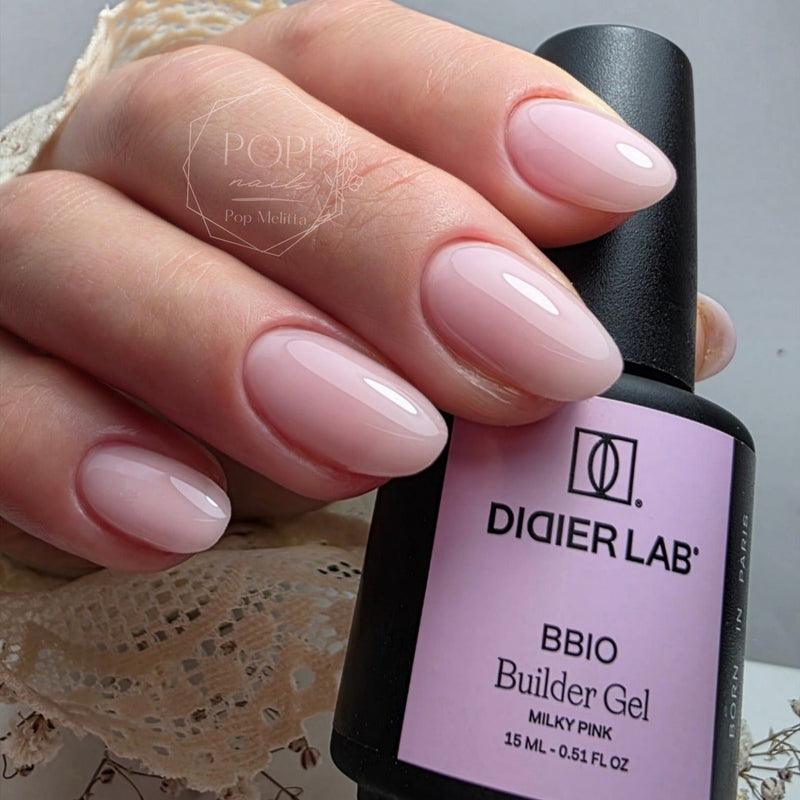 Builder Gel BBIO, Milky Pink, Didier Lab