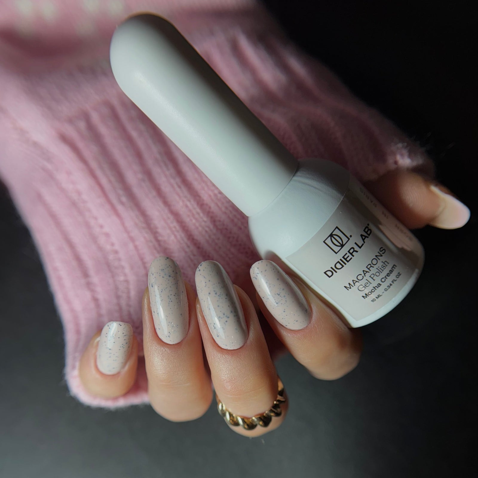 Maco:★ Gelinis lakas Macarons Mocha Cream, Didier Lab– Didier Lab LT