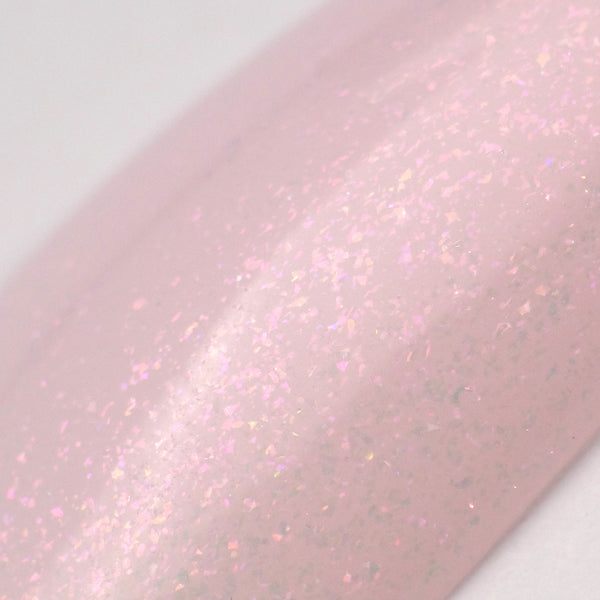 Top Coat No Wipe Glitter Pink, Didier Lab