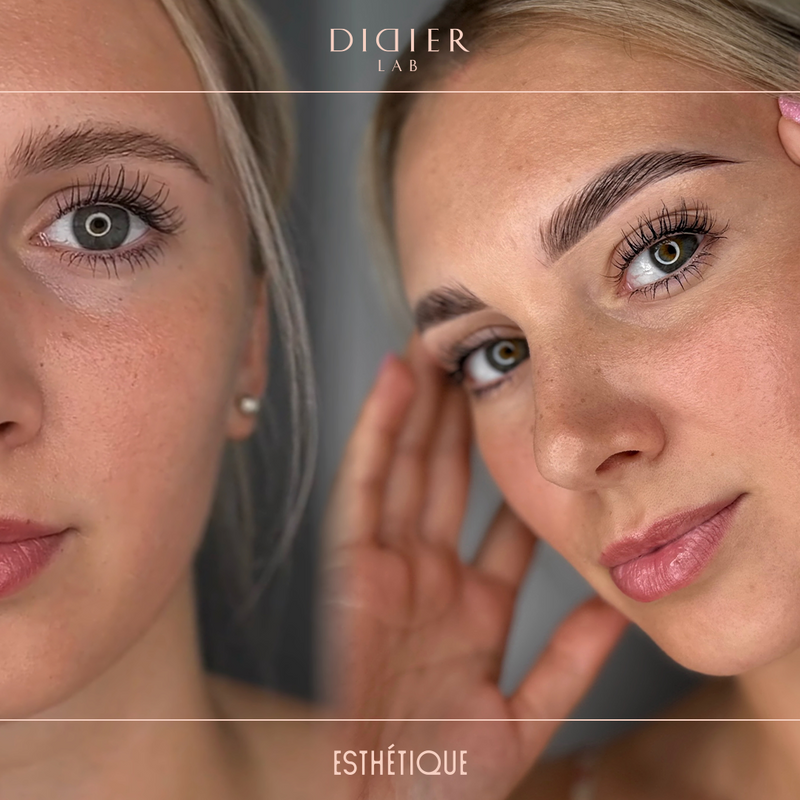 Antakių ir blakstienų dažymo rinkinys Didier Lab Esthétique