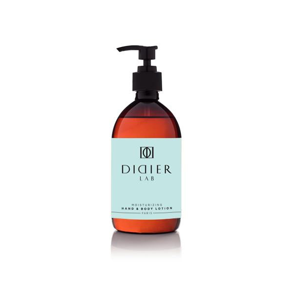 "Didier Lab" drėkinantis rankų ir kūno losjonas su avokado aliejumi, 500 ml.
