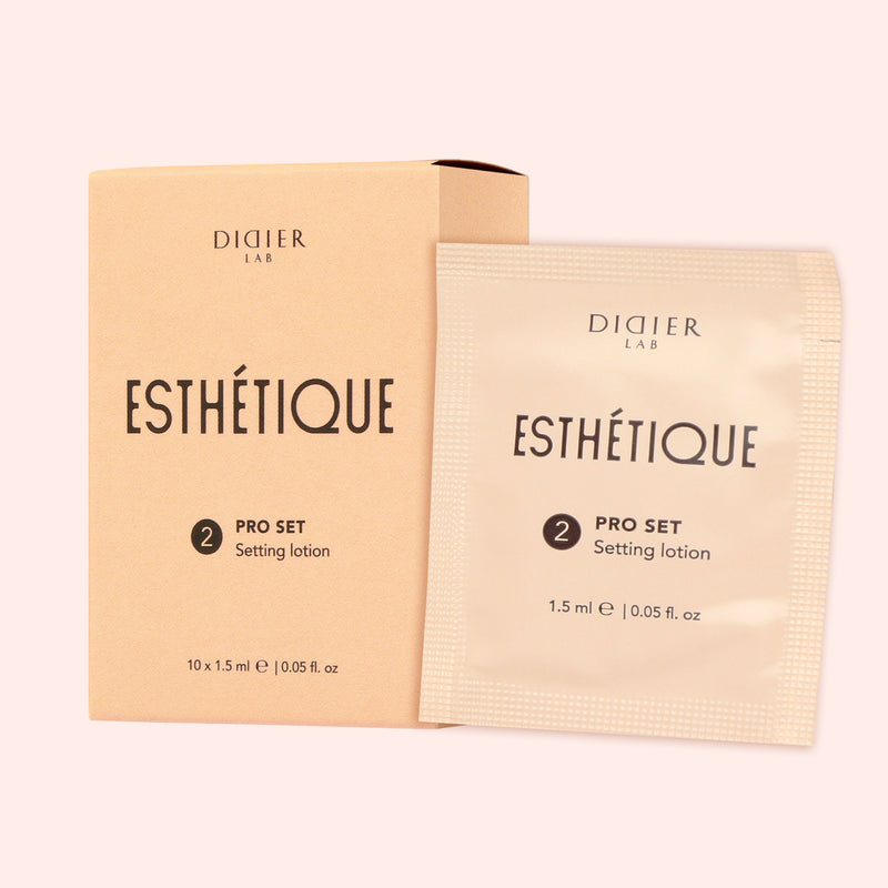 „Didier Lab Esthétique“ fiksuojantis kremas antakių laminavimui Nr.2